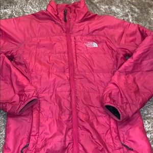 Pink North Face Jacket
